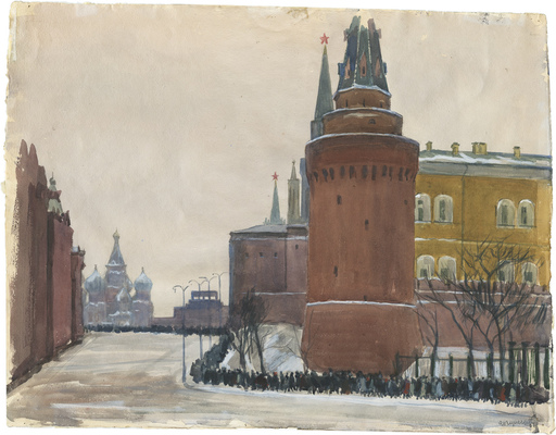 Купецио Ксения Конрадовна. К мавзолею